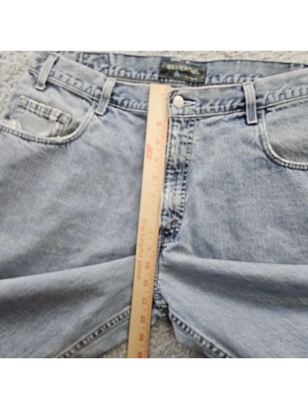 Vintage Levi's Silvertab Jeans 90s 36x30 Baggy Skater Faded *Flaw
